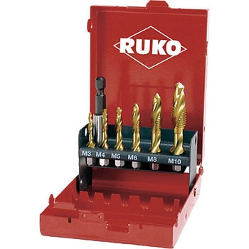 六角軸タッピングドリル チタン セット RUKO