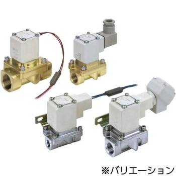 差圧ゼロ作動パイロット形2ポートソレノイド VXS2□5 SMC
