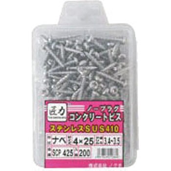 SCP560 ステンコンクリートビス ナベ SUS410 1パック(50本) 匠力