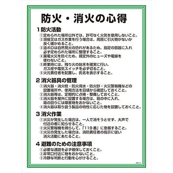 安全の心得標識 グリーンクロス