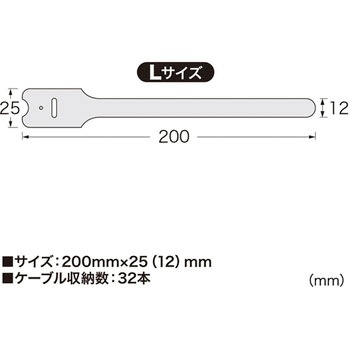 ケーブルタイ サンワサプライ