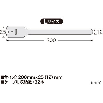ケーブルタイ サンワサプライ