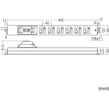 TAP-BR36A-5 安全ブレーカータップ 1本(1本) サンワサプライ 【通販