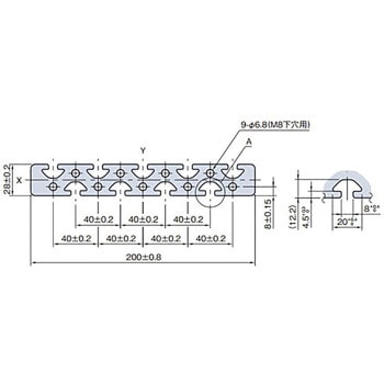 200X28 ストラットプロファイル イマオコーポレーション