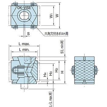 FK2-VT-W OKバイス(ダブルタイプ) 1個 イマオコーポレーション 【通販