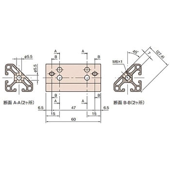 アングルジョイント6CR イマオコーポレーション