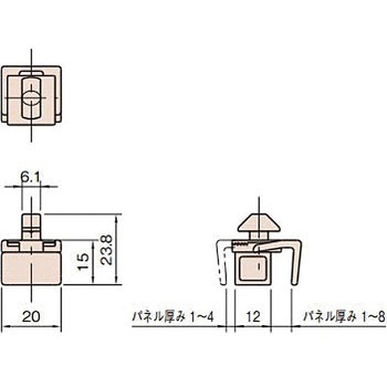 クランプマルチブロック6PA イマオコーポレーション