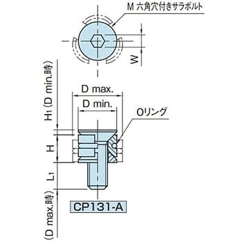 コンパクト内径クランプ