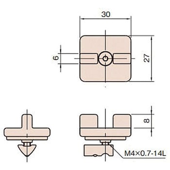 ナットグライダー6 イマオコーポレーション アルミフレーム用ナット 通販モノタロウ L6 Ngr