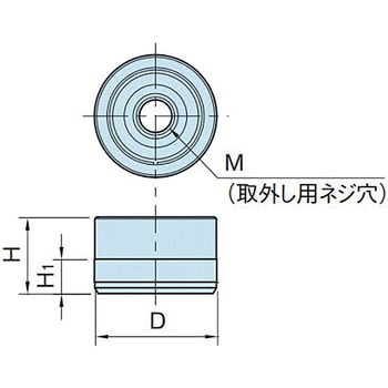 フレックスロケーター|フレックスロケーターセンター固定(テーパーブッシュ) CP726 イマオコーポレーション