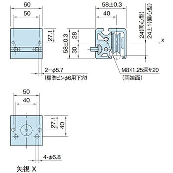 DE-BU14-C ベアリングユニット 14 1個 イマオコーポレーション 【通販