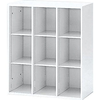 HTM-109LC-W9 シンラインキャビネット 3列オープン棚型＜配送時組立サービス付＞ イトーキ 21569817