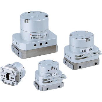 エアチャックロータリ駆動形2爪タイプ/クリーン/低発塵 11-MHR2シリーズ SMC