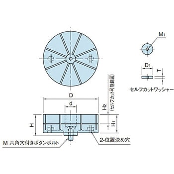 CP126-16001 口金(外形クランプ用) 1個 イマオコーポレーション 【通販