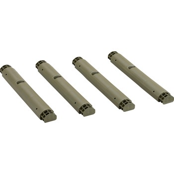 TRUSCO プラスチック棚用オプション 追加支柱4本セット - TRUSCO