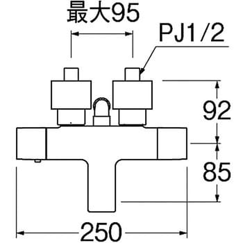 SK1831-13 サーモシャワー混合栓 SANEI バスルーム用 - 【通販モノタロウ】