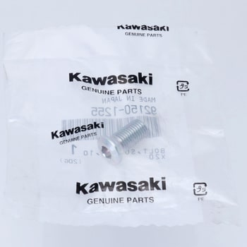 92150-1255 ボルト ソケット 10X20 92150-1255 1個 Kawasaki 【通販 