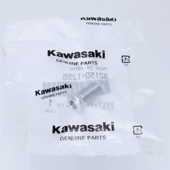 92150-1255 ボルト ソケット 10X20 92150-1255 1個 Kawasaki 【通販モノタロウ】