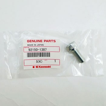 ボルト ソケット 10X25 92150-1387 Kawasaki