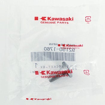 92150-1760 ボルト ソケット 8X20 92150-1760 1個 Kawasaki 【通販 
