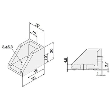 Dブラケットクロス SS(ステン)キット - SUS(エスユーエス)
