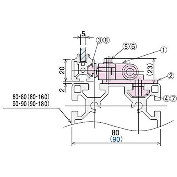 MLブラケットL80・90 キット - SUS(エスユーエス)