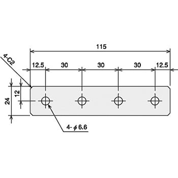 SプレートブラケットS-H4キット SUS(エスユーエス)