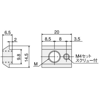S後入れロックナットL SUS(エスユーエス)