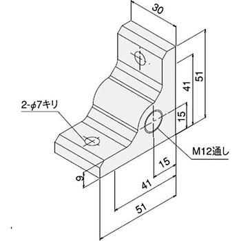 アジャスタブラケットM12 Sキット SUS(エスユーエス)