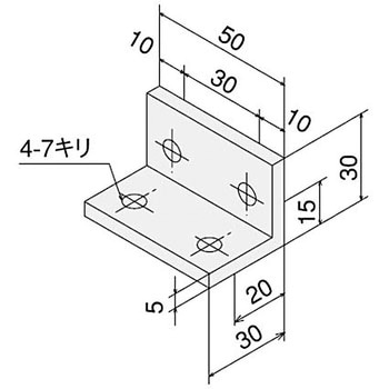 アングルブラケット S 3060 キット SUS(エスユーエス)