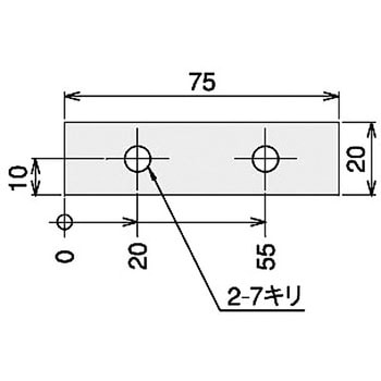 シート固定プレートS 75P SUS(エスユーエス)