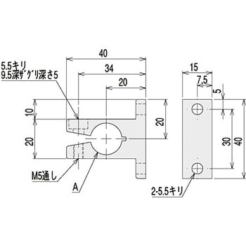 シャフトクランプΦ10 キット SUS(エスユーエス)
