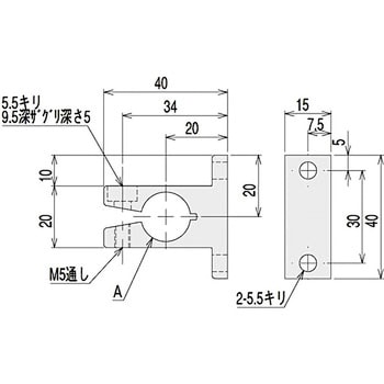 SFK-E02 シャフトクランプΦ14 キット 1セット SUS(エスユウエス