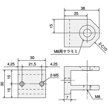 ターンブラケット 30 B SUS(エスユーエス)