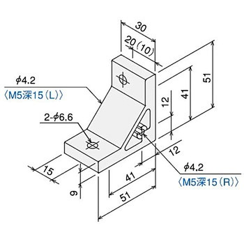 ハードブラケット 40-S・Rキット SUS(エスユーエス)