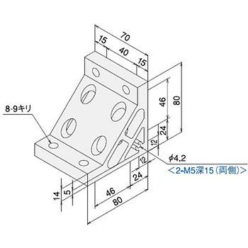 ハードブラケット GW80 SUS(エスユーエス)