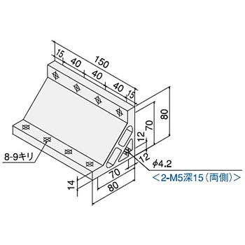 ハードブラケットG80160(ステン)キット SUS(エスユーエス)