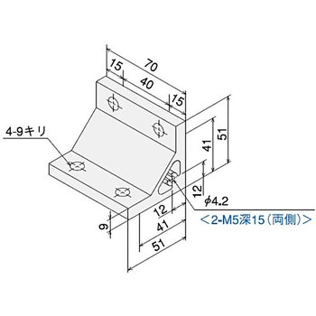 ハードブラケットL4080(ステン)キット SUS(エスユーエス)