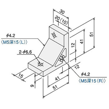 ハードブラケットL40-S・R(ステン)キット - SUS(エスユーエス)