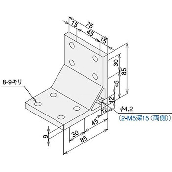ハードブラケットLW4590タップ付 キット SUS(エスユーエス)