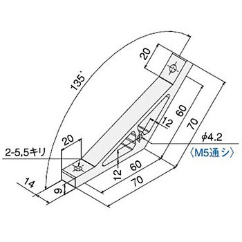 ハードブラケットSS・DE135(ステン)キット SUS(エスユーエス)