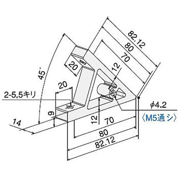 ハードブラケットSS・DE45タップ付ステンキット SUS(エスユーエス)