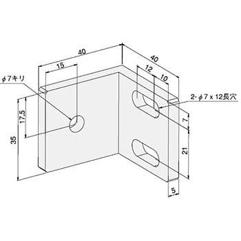 ピラーアングル40キット SUS(エスユーエス)