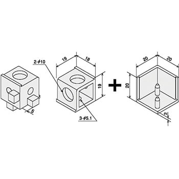ブロックブラケット SSキット SUS(エスユーエス)