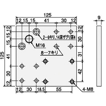 レベルアジャスタキットキャスター付60(ステン) SUS(エスユーエス)