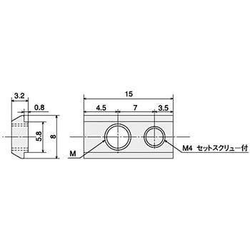 後入れロックナット SS SUS(エスユーエス)