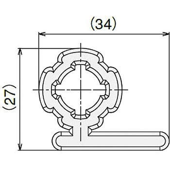 GFS F22用エンドカバーL SUS(エスユーエス)
