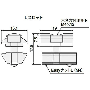 GF-SF コネクタ L スロット S SUS(エスユーエス)