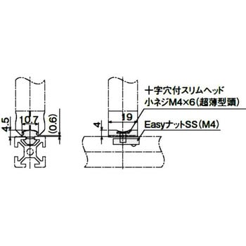 Gf Sf コネクタ Ss スロットs Sus エスユウエス アルミフレーム用その他部品 通販モノタロウ Gfa 621