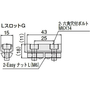 GF-SFコネクタ LスロットG SUS(エスユーエス)